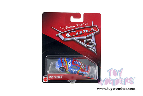 Mattel Disney Pixar - Cars 3 Assortment (1/64 scale diecast model car, Asstd.) DXV29/993L