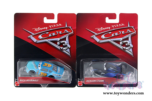 Mattel Disney Pixar - Cars 3 Assortment (1/64 scale diecast model car, Asstd.) DXV29/993L