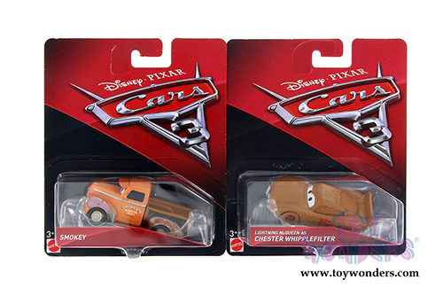 Mattel Disney Pixar - Cars 3 Assortment (1/64 scale diecast model car, Asstd.) DXV29/993L