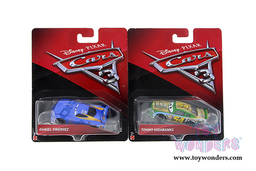 Mattel Disney Pixar - Cars 3 Assortment (1/64 scale diecast model car, Asstd.) DXV29/999A