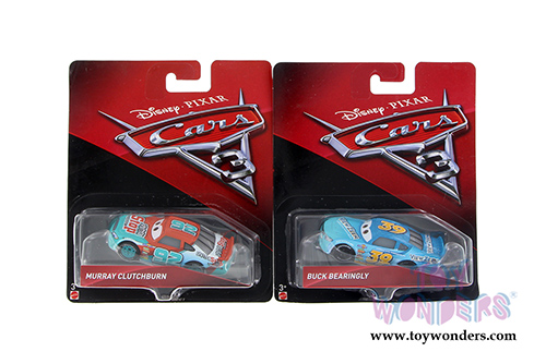 Mattel Disney Pixar - Cars 3 Assortment (1/64 scale diecast model car, Asstd.) DXV29/999A