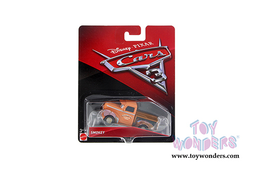 Mattel Disney Pixar - Cars 3 Assortment (1/64 scale diecast model car, Asstd.) FFC73/9993
