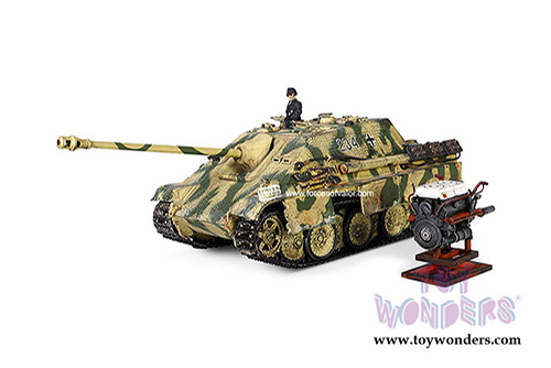 Forces of Valor - German Tank Destroyer Sd.Kfz.173 Jagdpanther Ausf.G1 (With Zimmerit) (1/32 scale diecast model car, Camouflage Desert) FOV-801007A