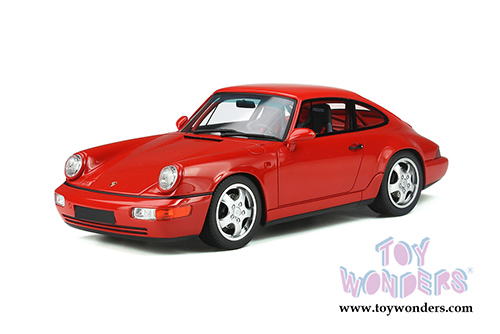 GT Spirit - Porsche 911 964 Carrera RS 3.6 Club Sport Hardtop (1992, 1/18 scale resin model car, Indian Red) GT060