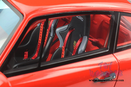 GT Spirit - Porsche 911 964 Carrera RS 3.6 Club Sport Hardtop (1992, 1/18 scale resin model car, Indian Red) GT060