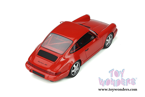 GT Spirit - Porsche 911 964 Carrera RS 3.6 Club Sport Hardtop (1992, 1/18 scale resin model car, Indian Red) GT060