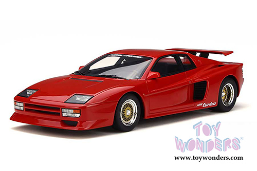 GT Spirit - Ferrari Koenig Testarossa Twin-Turbo Rosso corsa Hardtop (1966, 1/18 scale resin model car, Red) GT124