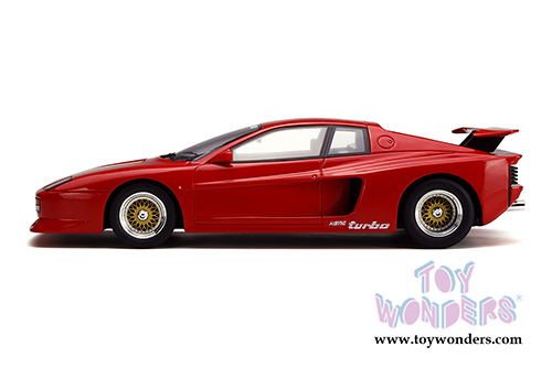 GT Spirit - Ferrari Koenig Testarossa Twin-Turbo Rosso corsa Hardtop (1966, 1/18 scale resin model car, Red) GT124