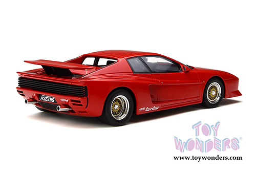 GT Spirit - Ferrari Koenig Testarossa Twin-Turbo Rosso corsa Hardtop (1966, 1/18 scale resin model car, Red) GT124