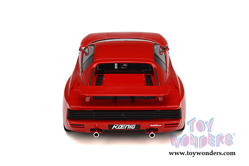 GT Spirit - Ferrari Koenig Testarossa Twin-Turbo Rosso corsa Hardtop (1966, 1/18 scale resin model car, Red) GT124