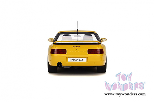 GT Spirit - Porsche 968 Club Sport Hard Top (1/18 scale resin model car, Yellow) GT129