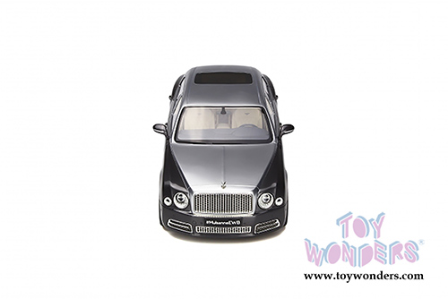 GT Spirit - Bentley Mulsanne EWR Hard Top (1/18 scale resin model car, Dark Gray/Silver) GT148