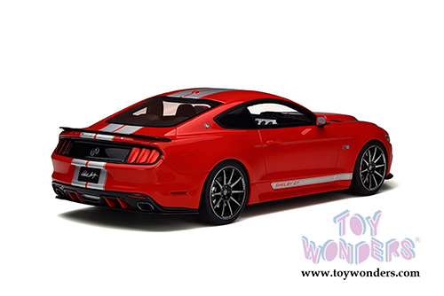 GT Spirit - Ford Mustang Shelby GT Hardtop (2015, 1/18 scale resin model car, Red/Silver) GT149