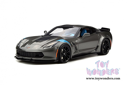 GT Spirit - Chevrolet&reg; Corvette&reg; Grand Sport Hardtop (2017, 1/18 scale resin model car, Gray) GT151
