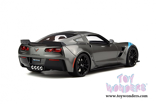 GT Spirit - Chevrolet&reg; Corvette&reg; Grand Sport Hardtop (2017, 1/18 scale resin model car, Gray) GT151
