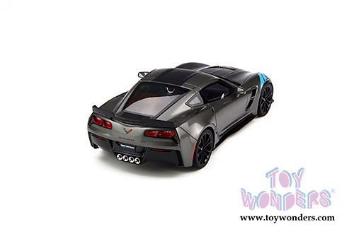 GT Spirit - Chevrolet&reg; Corvette&reg; Grand Sport Hardtop (2017, 1/18 scale resin model car, Gray) GT151