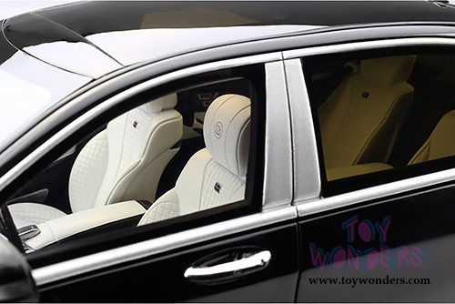 GT Spirit - Mercedes-Benz Brabus Maybach 900 Hardtop (1/18 scale resin model car, Obsidian Black) GT163