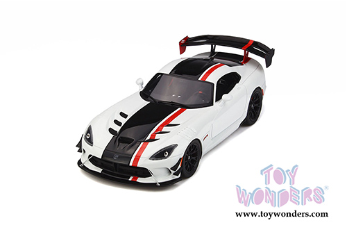 GT Spirit - Dodge Viper ACR Hard Top (2016, 1/18 scale resin model car, Viper White) GT181