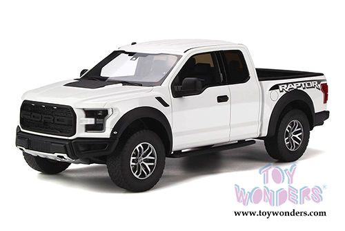 GT Spirit - Ford F150 Raptor Pickup Truck (2017, 1/18 scale resin model car, Oxford White) GT195