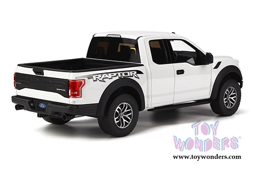 GT Spirit - Ford F150 Raptor Pickup Truck (2017, 1/18 scale resin model car, Oxford White) GT195