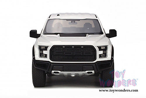 GT Spirit - Ford F150 Raptor Pickup Truck (2017, 1/18 scale resin model car, Oxford White) GT195