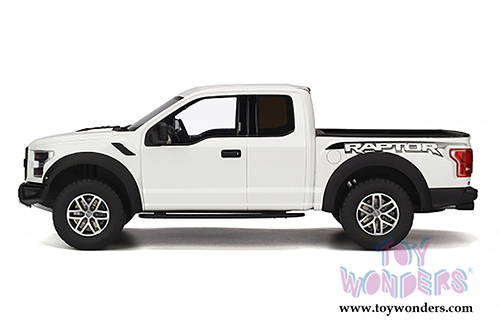GT Spirit - Ford F150 Raptor Pickup Truck (2017, 1/18 scale resin model car, Oxford White) GT195