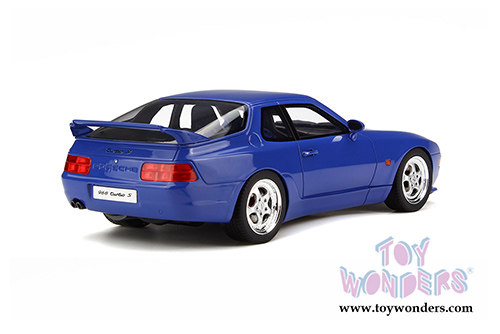 GT Spirit - Porsche 968 Turbo S Hardtop (1993, 1/18 scale resin model car, Maritime Blue) GT201