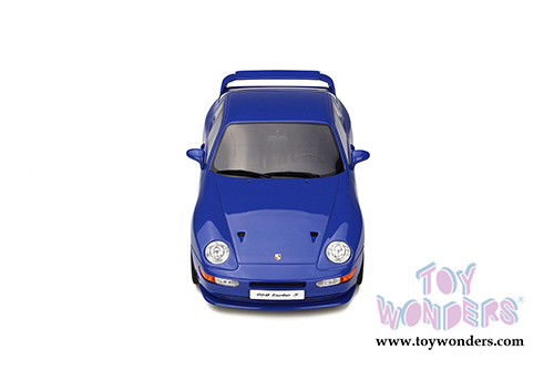 GT Spirit - Porsche 968 Turbo S Hardtop (1993, 1/18 scale resin model car, Maritime Blue) GT201