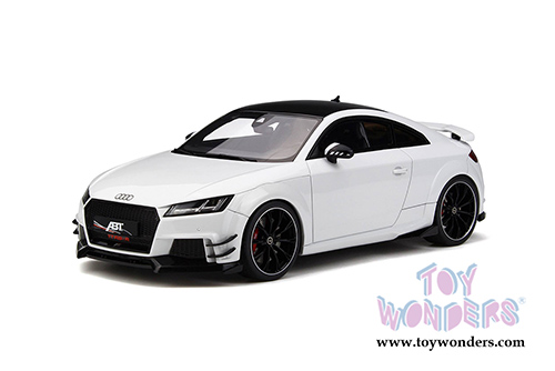 GT Spirit - Audi ABT TT RS-R Hardtop (2017, 1/18 scale resin model car, Glacier White Metallic) GT211