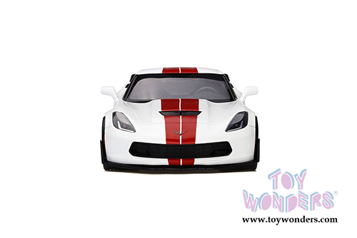 GT Spirit - Chevrolet Corvette C7 Z06 Hardtop (2016, 1/18 scale resin model car, Artic White) GT214
