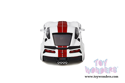 GT Spirit - Chevrolet Corvette C7 Z06 Hardtop (2016, 1/18 scale resin model car, Artic White) GT214