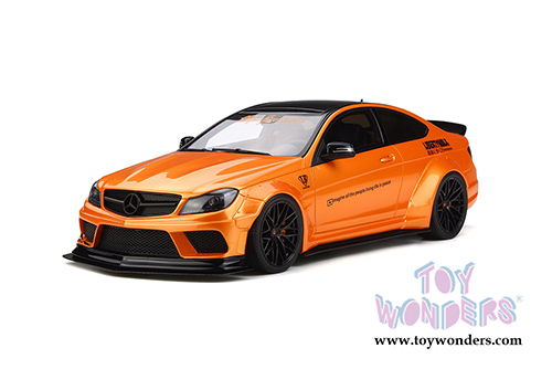 GT Spirit - Mercedes-Benz C63 LB Works (1/18 scale resin model car, Metallic Orange) GT215
