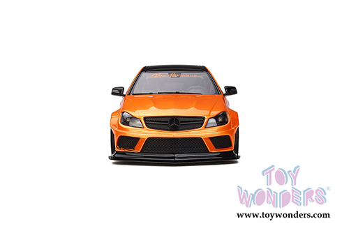 GT Spirit - Mercedes-Benz C63 LB Works (1/18 scale resin model car, Metallic Orange) GT215