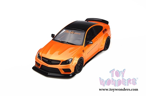 GT Spirit - Mercedes-Benz C63 LB Works (1/18 scale resin model car, Metallic Orange) GT215