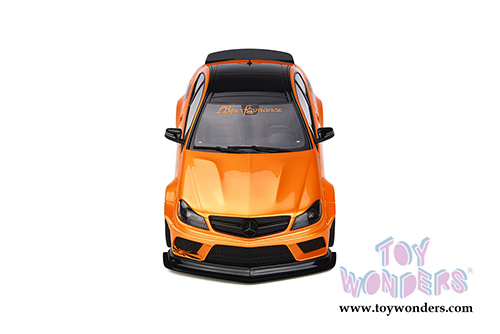 GT Spirit - Mercedes-Benz C63 LB Works (1/18 scale resin model car, Metallic Orange) GT215