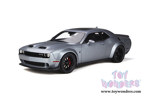 GT Spirit - Dodge Challenger SRT Hellcat Hardtop (1/18 scale resin model car, Silver) GT226