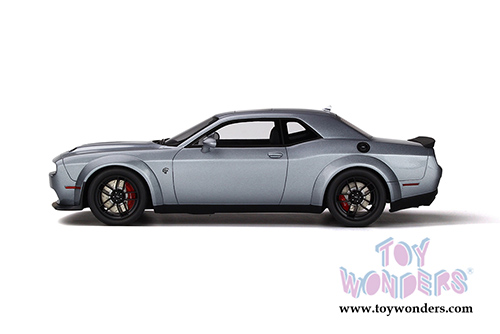GT Spirit - Dodge Challenger SRT Hellcat Hardtop (1/18 scale resin model car, Silver) GT226