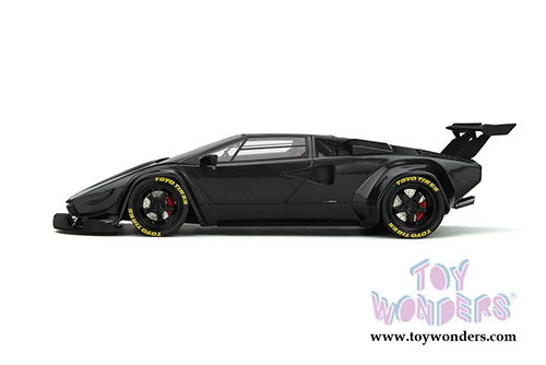 GT Spirit - Lamborghini Countach Khyzyl Saleem Huratach Hardtop (1/18 scale resin model car, Dark Gray) GT234