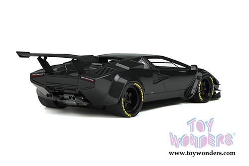 GT Spirit - Lamborghini Countach Khyzyl Saleem Huratach Hardtop (1/18 scale resin model car, Dark Gray) GT234