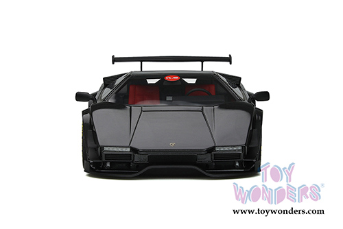 GT Spirit - Lamborghini Countach Khyzyl Saleem Huratach Hardtop (1/18 scale resin model car, Dark Gray) GT234