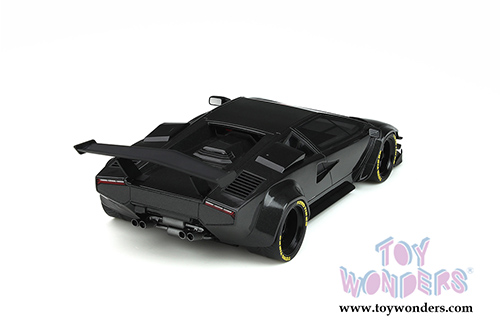 GT Spirit - Lamborghini Countach Khyzyl Saleem Huratach Hardtop (1/18 scale resin model car, Dark Gray) GT234