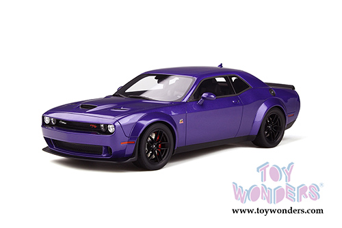 GT Spirit - Dodge Challenger R/T Scat Pack Widebody Hardtop (1/18 scale resin model car, Purple) GT248