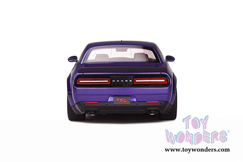 GT Spirit - Dodge Challenger R/T Scat Pack Widebody Hardtop (1/18 scale resin model car, Purple) GT248
