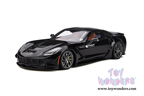 GT Spirit - Chevrolet&reg; Corvette&reg; C7 Prior Design Hardtop (1/18 scale resin model car, Black) GT249