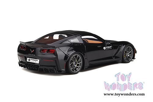 GT Spirit - Chevrolet&reg; Corvette&reg; C7 Prior Design Hardtop (1/18 scale resin model car, Black) GT249