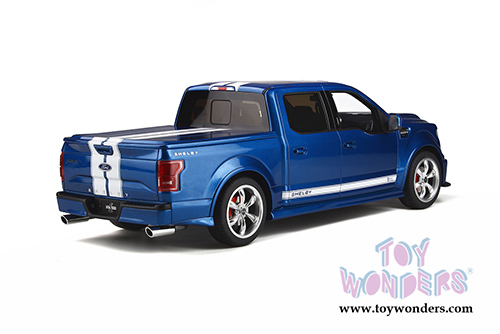 GT Spirit - Ford Shelby F-150 Super Snake Pickup Truck with Bed Cover (1/18 scale resin model car, Blue) GT262