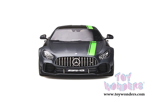 GT Spirit - Mercedes Benz AMG GT-R Pro Hardtop (2019, 1/18 scale resin model car, Dark Gray/Green) GT265