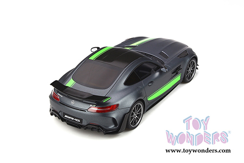 GT Spirit - Mercedes Benz AMG GT-R Pro Hardtop (2019, 1/18 scale resin model car, Dark Gray/Green) GT265