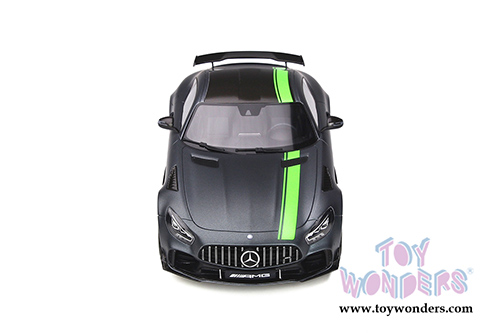 GT Spirit - Mercedes Benz AMG GT-R Pro Hardtop (2019, 1/18 scale resin model car, Dark Gray/Green) GT265
