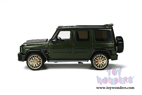 GT Spirit - Brabus 700 Widestar Mercedes-Benz G63 AMG (2020, 1/18 scale resin model car, Designo Olive Green Metallic) GT274